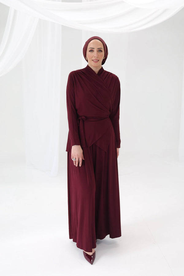 Wrap Set Burgundy