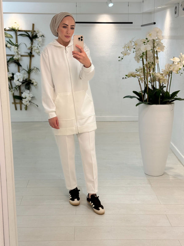 Scuba Set met Rits Off White