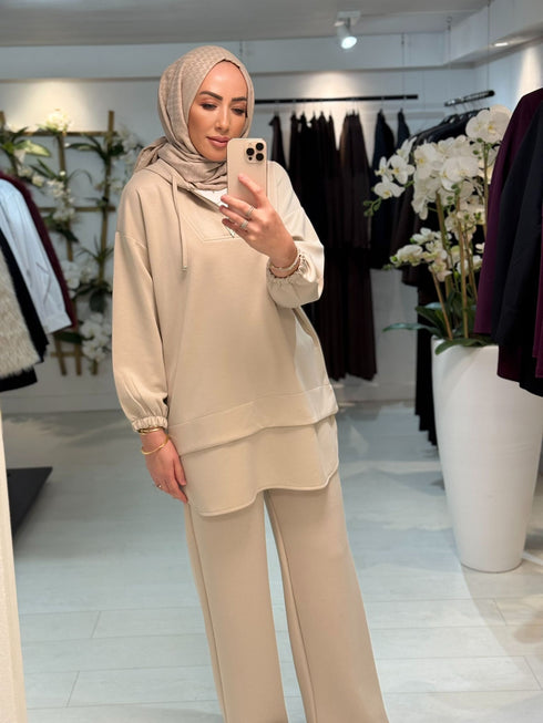 Layer Zip Set Crème