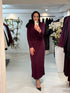 Elenay Dress Bordeaux