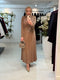 Twist Dress Mocha (ook grote maten)