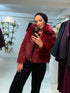 Fur Coat met Rits