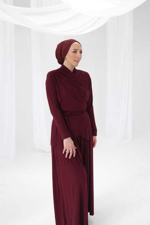 Wrap Set Burgundy