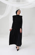 Pleated Dress Black